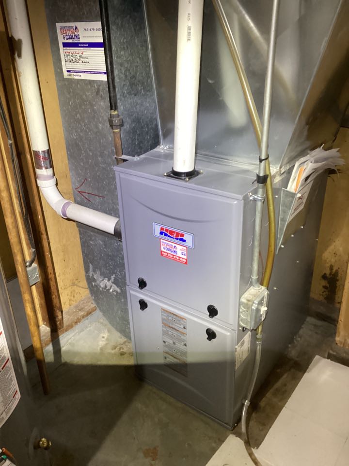 Furnace maintenance in Long Lake