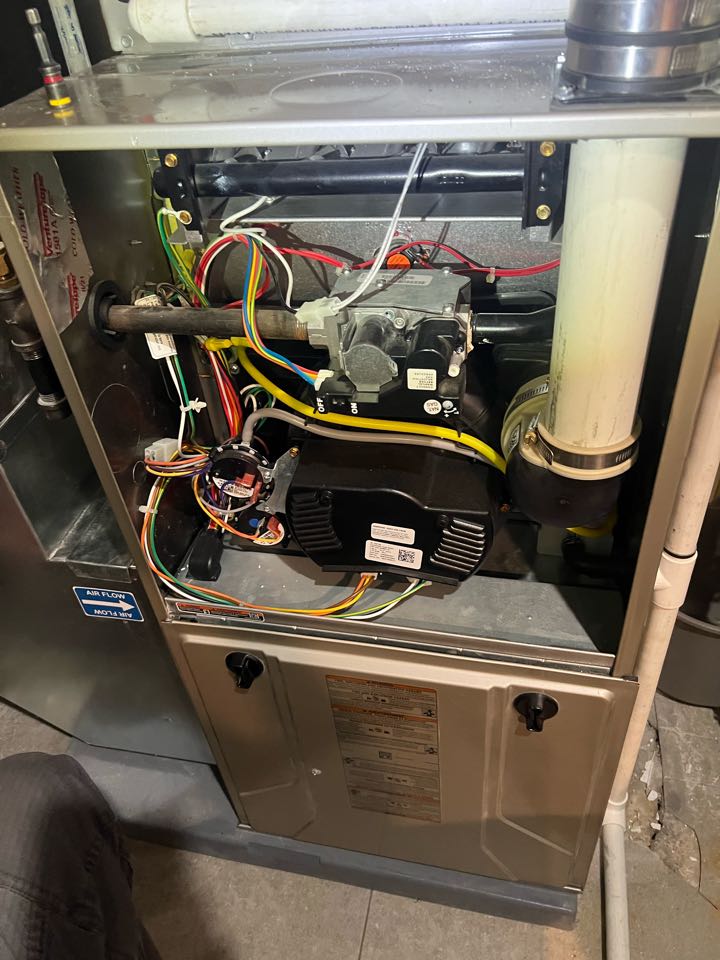 Performing fall furnace maintenance on Bryant system in Eden Prairie, MN