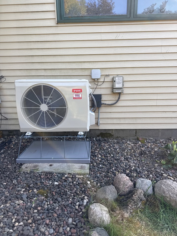 Furnace and heat pump install in Maple Plain MN
