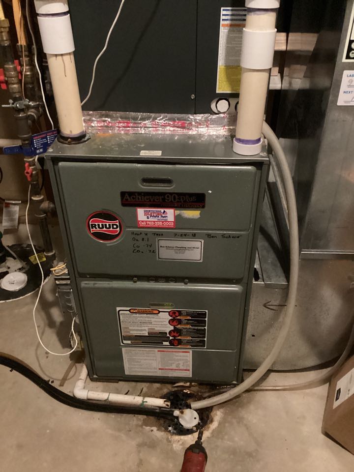 Furnace maintenance in Delano