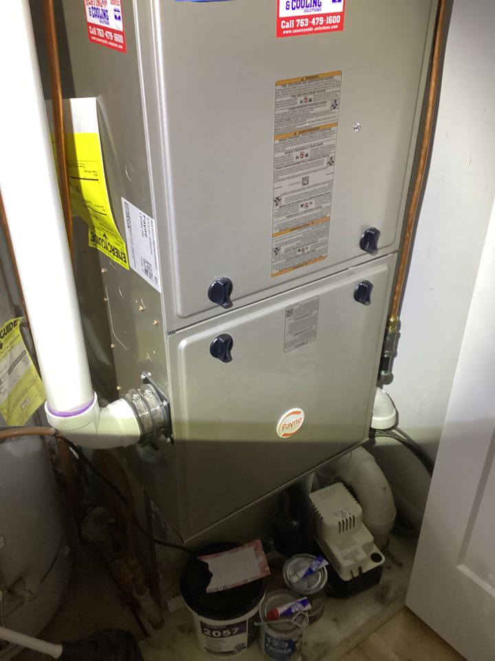 Payne furnace repair in Mound