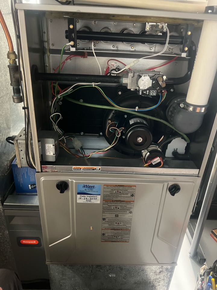 Performing fall furnace maintenance on Bryant system in Bloomington, MN