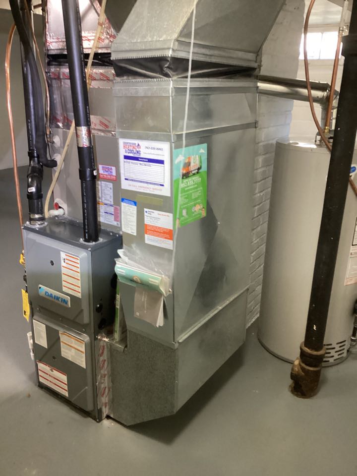 Furnace maintenance in St. Louis Park