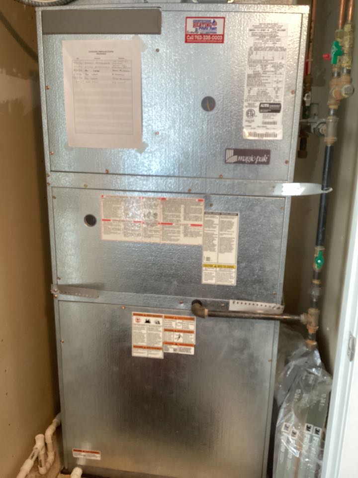 Magicpak gas furnace maintenance in St. Louis Park