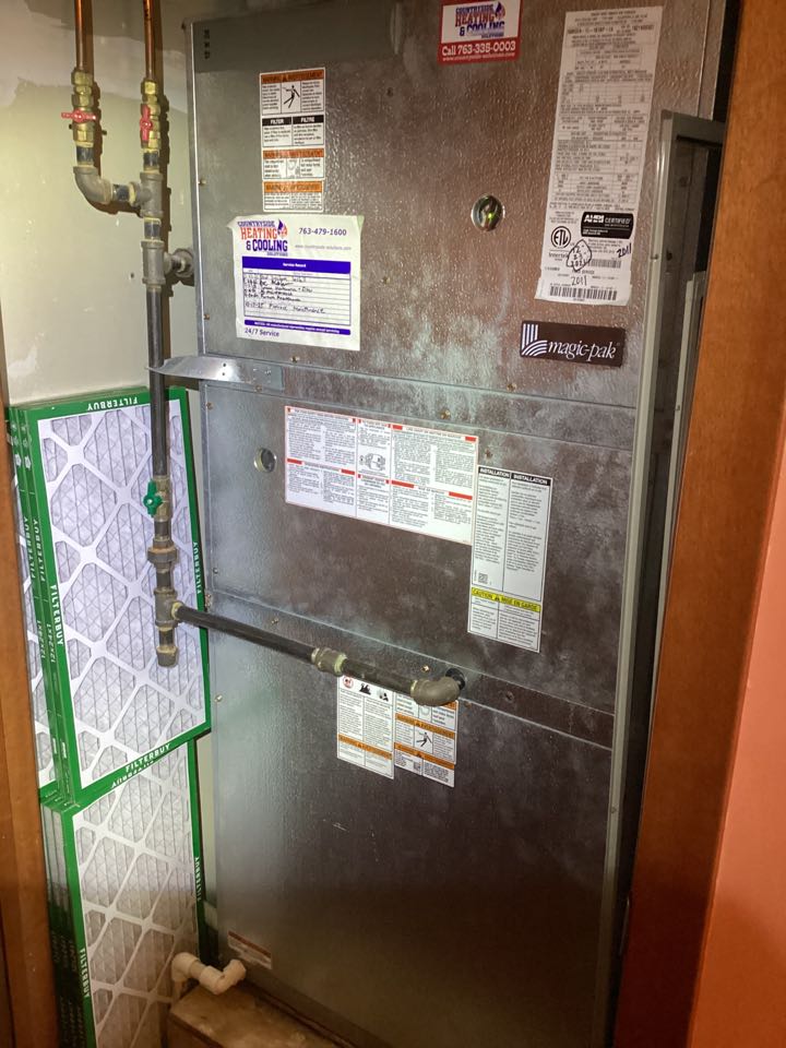Magicpak gas furnace maintenance in St. Louis Park