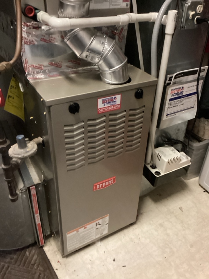 Installed new furnace in independence Mn Installed new furnace in independence Mn