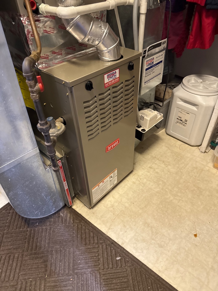 Bryant furnace install in Independence MN Bryant furnace install in Independence MN