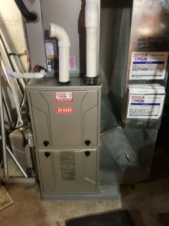 Bryant furnace maintenance in Minnetonka