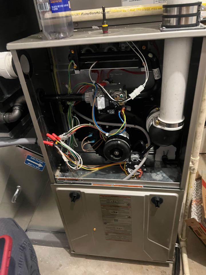 Performing fall furnace maintenance on Bryant system in Mound, MN