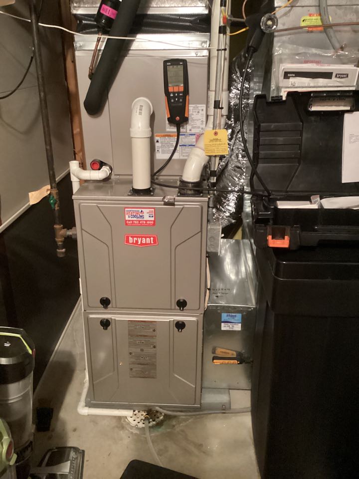 Bryant furnace maintenance in Maple Grove