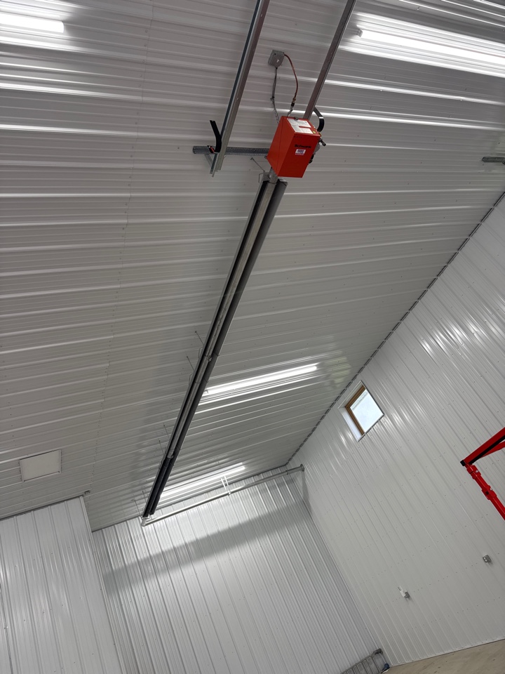 Radiant Tube Heater install in Buffalo MN