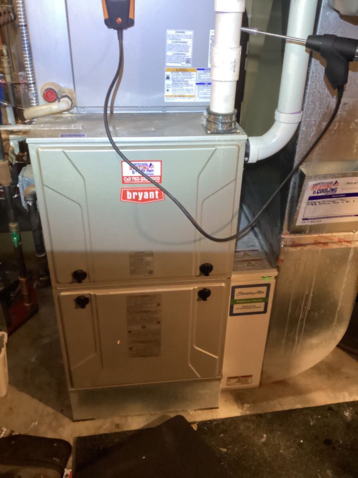 Bryant furnace repair in Minnetonka
