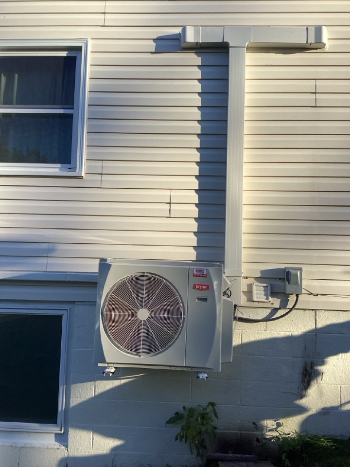 Three headed mini split installed in waconia Mn
