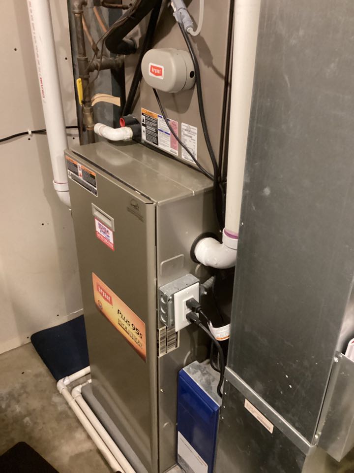 Bryant Evolution furnace service in Eden Prairie