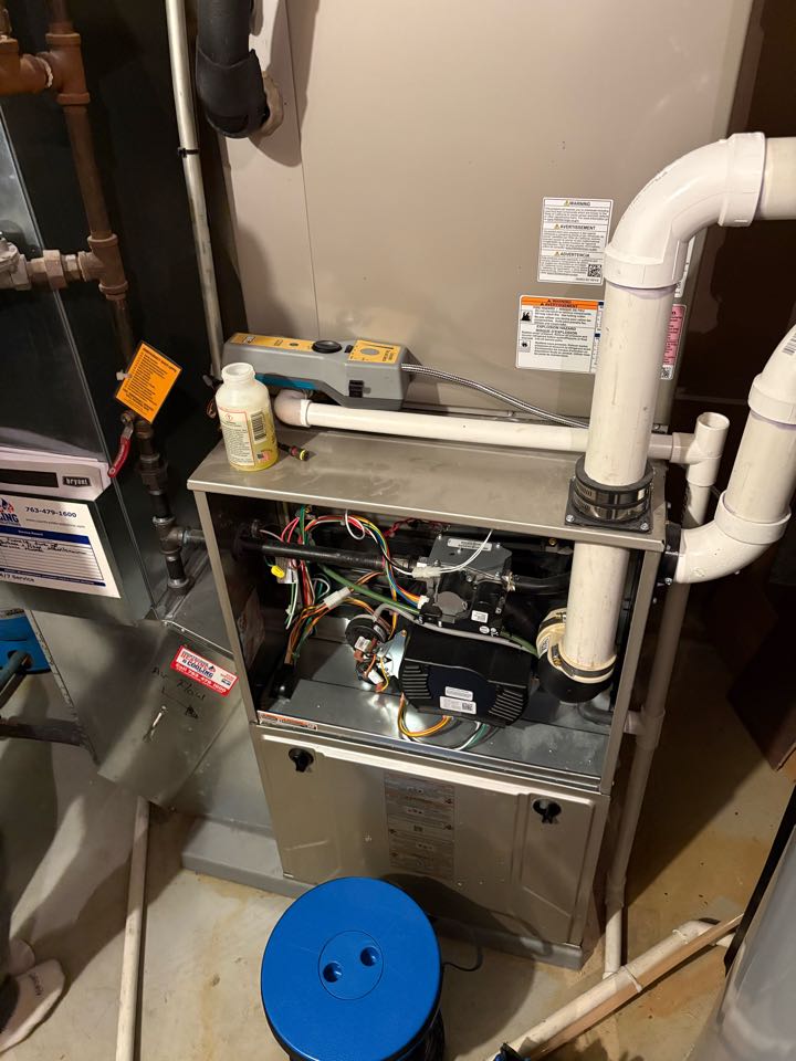 Performing fall furnace maintenance- Medina MN