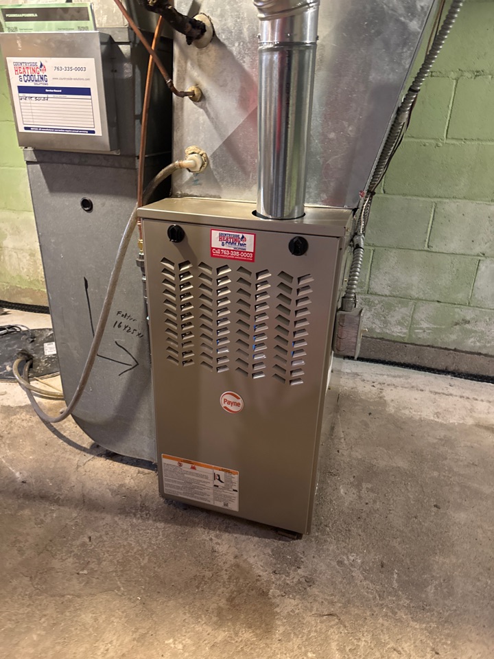 Furnace install in Maple Plain