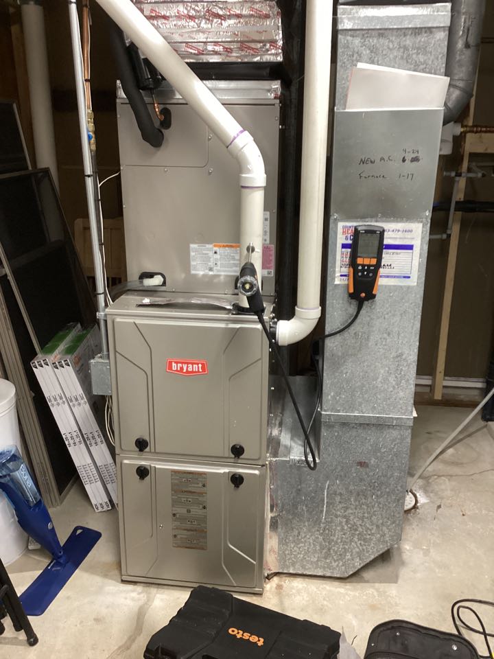 Bryant Evolution furnace maintenance in Minnetonka