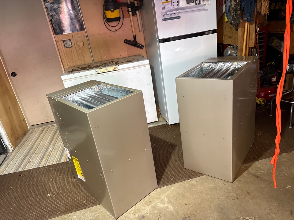 Two furnace install. Long Lake, Minnesota. 