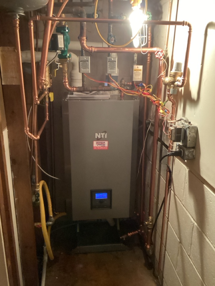 Boiler installed in Mound Mn