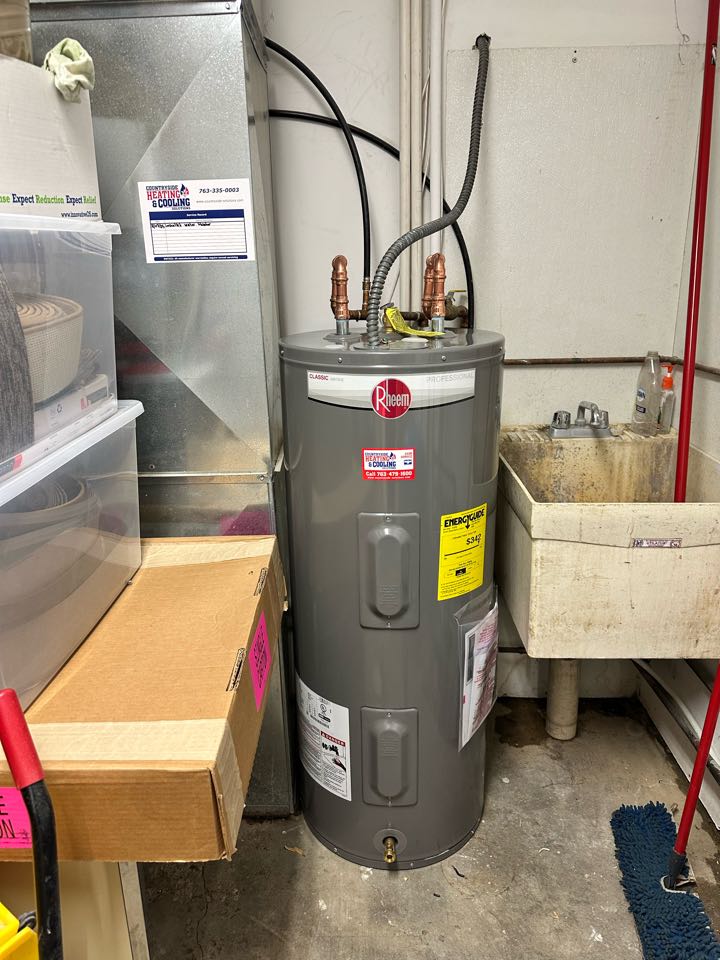 Installed water Heater In Maple Grove Mn