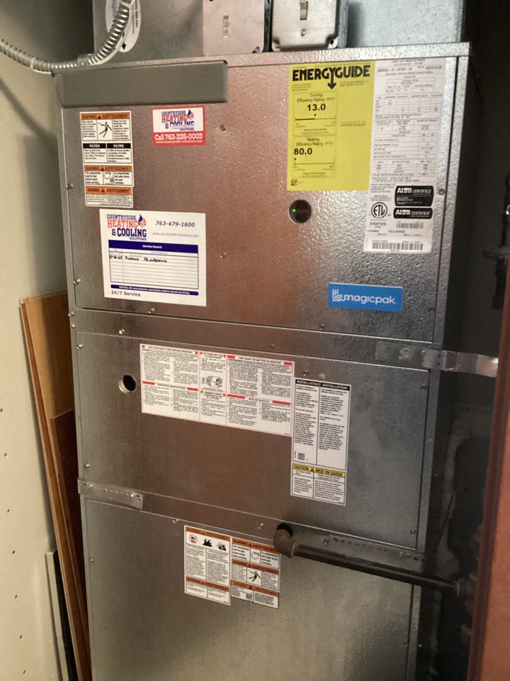 Magicpak gas furnace maintenance in St. Louis Park