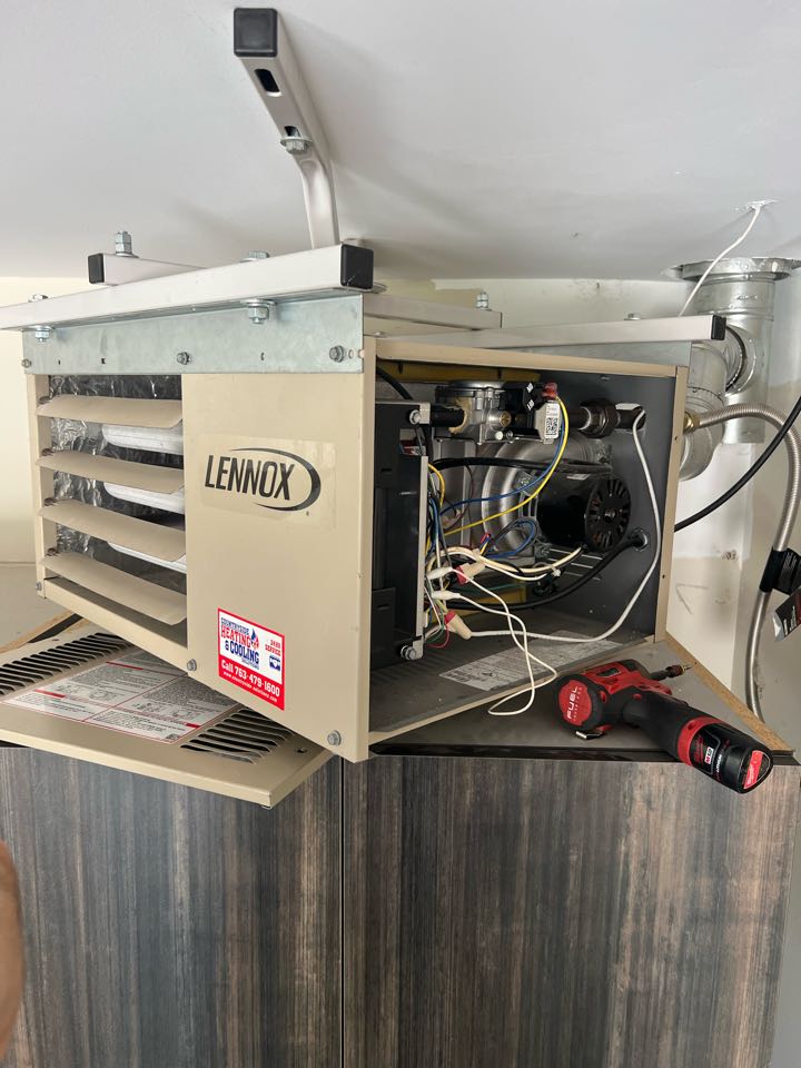 Diagnosing unit heater no heat in Maple plain, MN