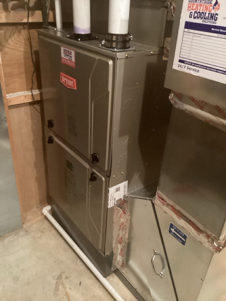 New furnace installed in Plymouth Mn