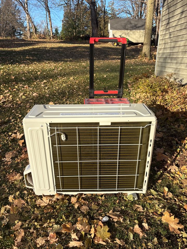 Install furnace, HP, and coil. Mound, Minnesota. 