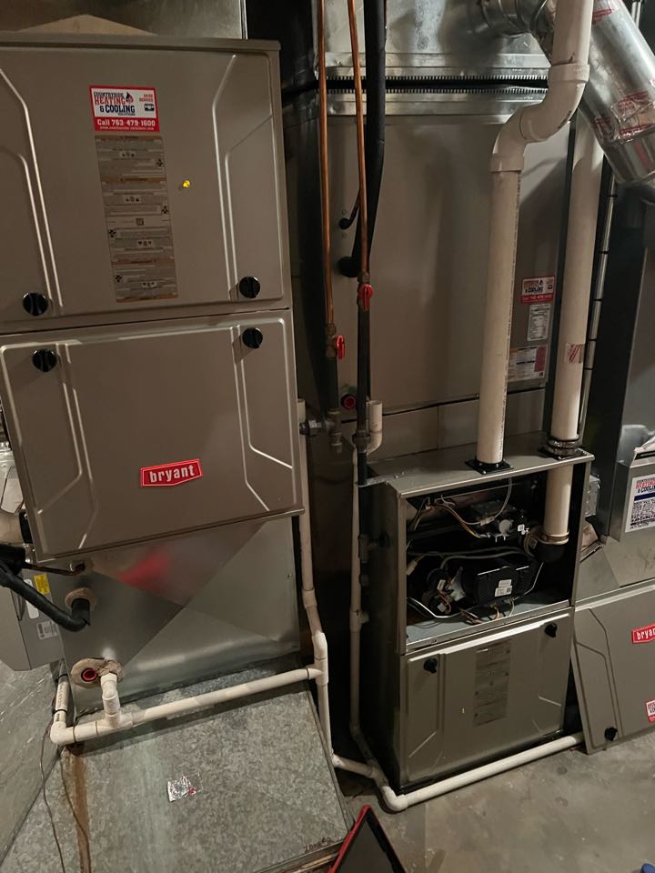 Performing fall furnace maintenance on Bryant systems in Eden Prairie, MN