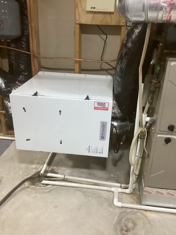 Renew Air installed in loretto Mn