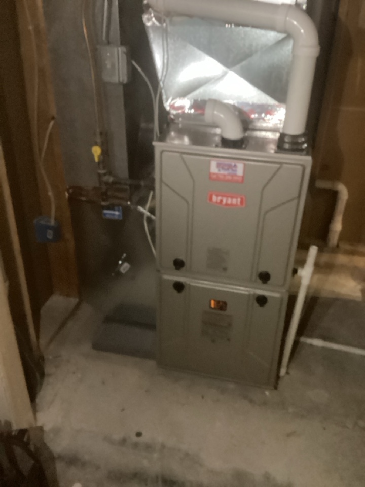 Installed new furnace in long lake Mn