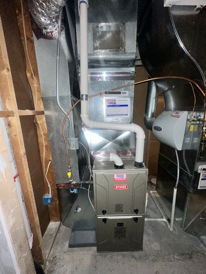 Installed furnace in Long Lake Mn