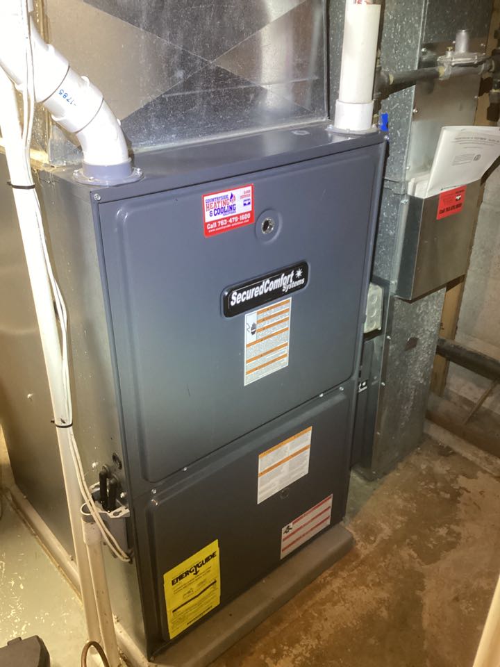 Gas furnace maintenance in Delano