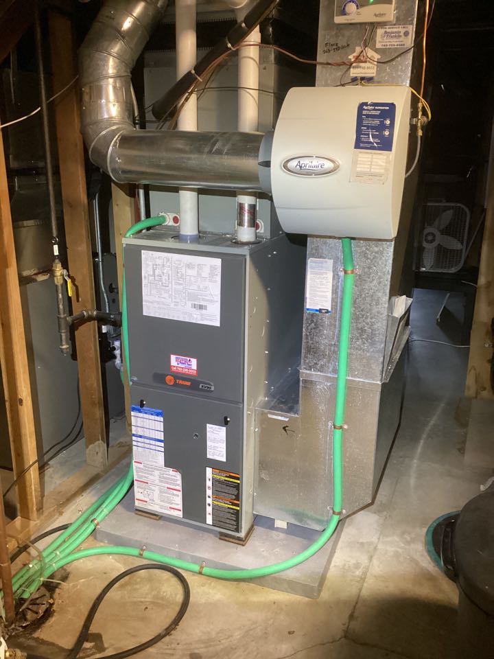 Furnace and humidifier maintenance in Golden Valley