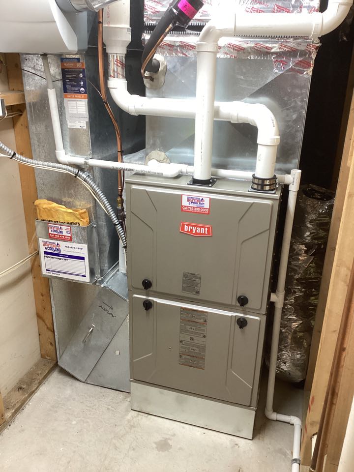 Bryant furnace maintenance in Maple Plain