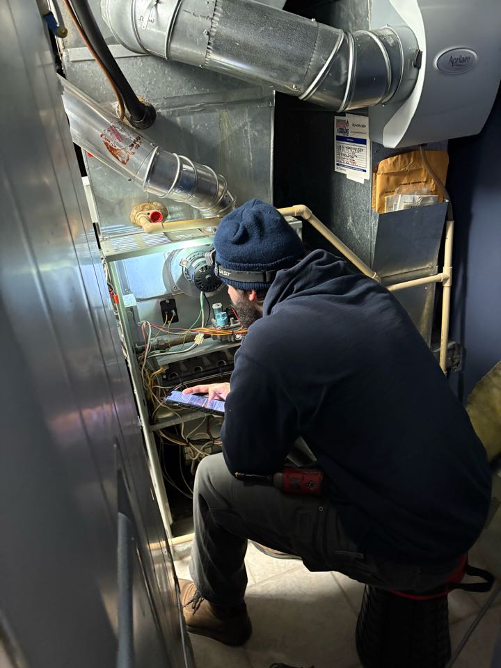 Performing fall furnace maintenance- Minnetonka MN 