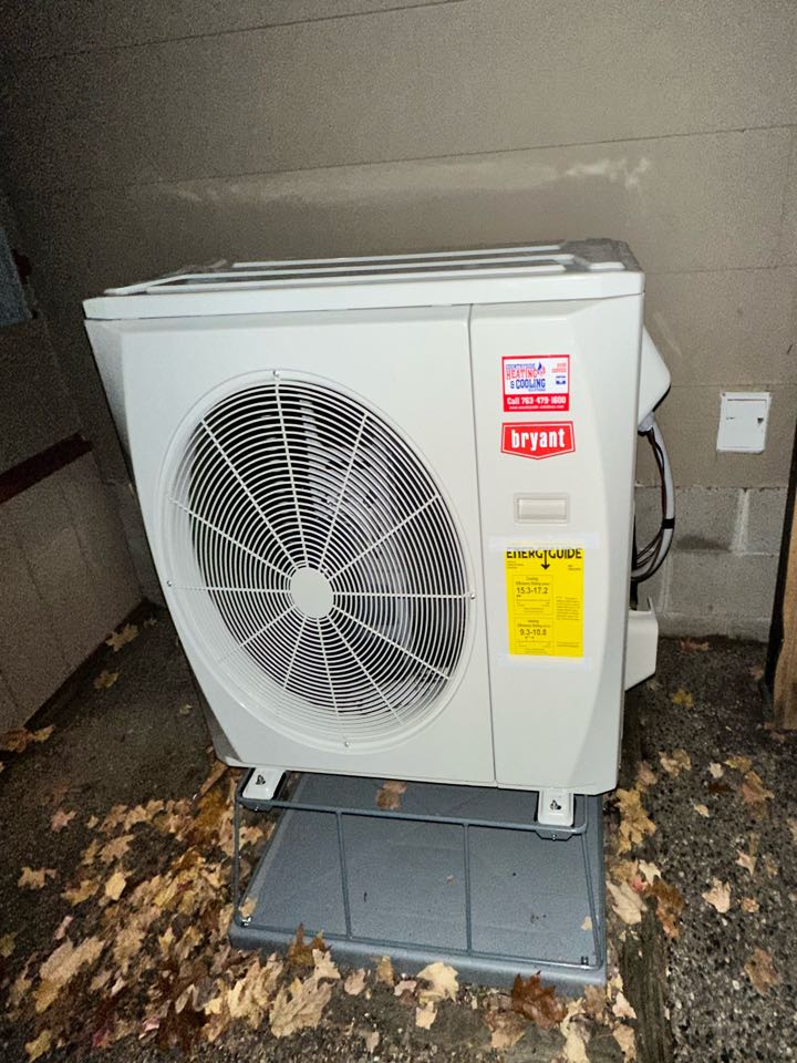 Installed heat pump in mound mn 