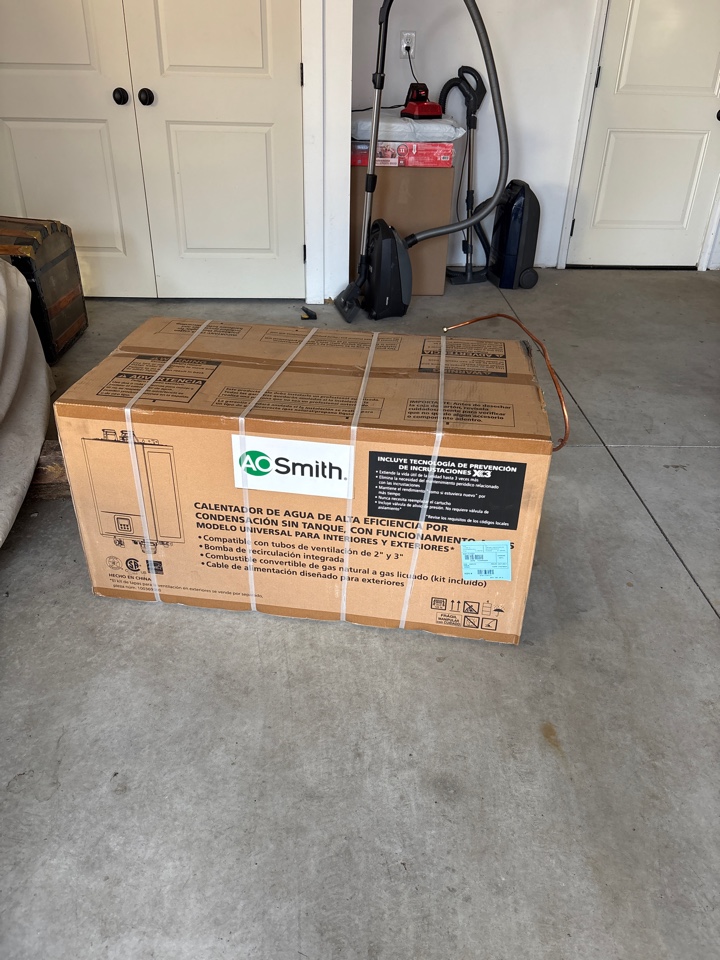 Boiler install. Mound, Minnesota. 