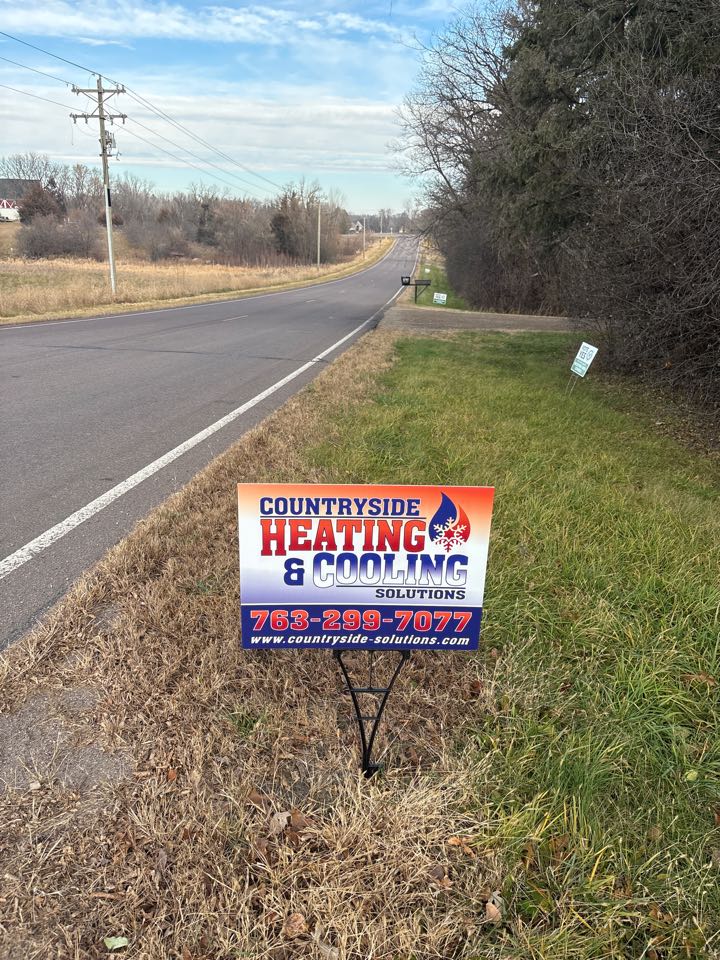 Install ductless and 2 heads. Rockford, Minnesota. 
