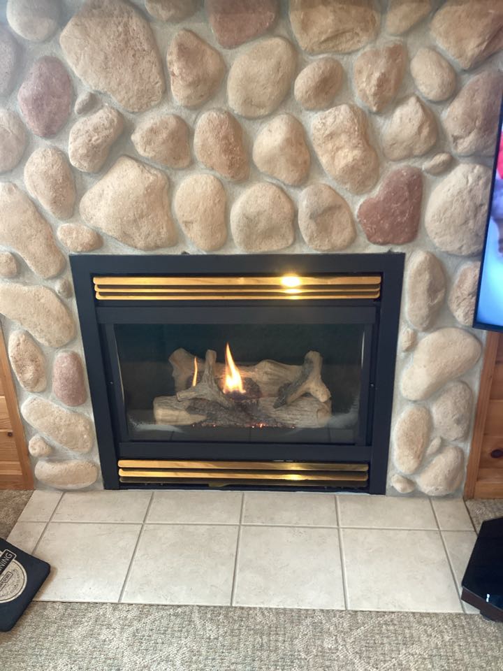 Fireplace maintenance and paint in mound mn 55364