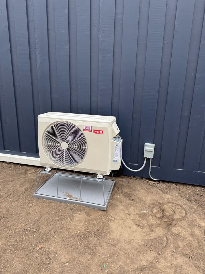 Bryant Mini split install in Rockford MN