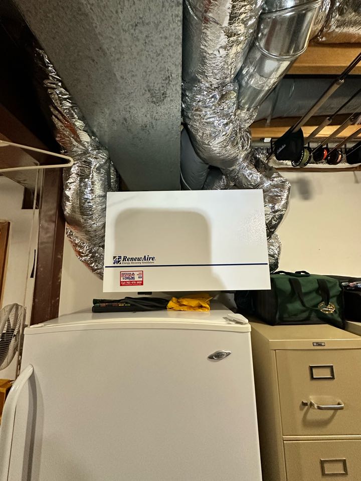 Furnace, Air exchanger , humidifier maintenance in Orono Mn