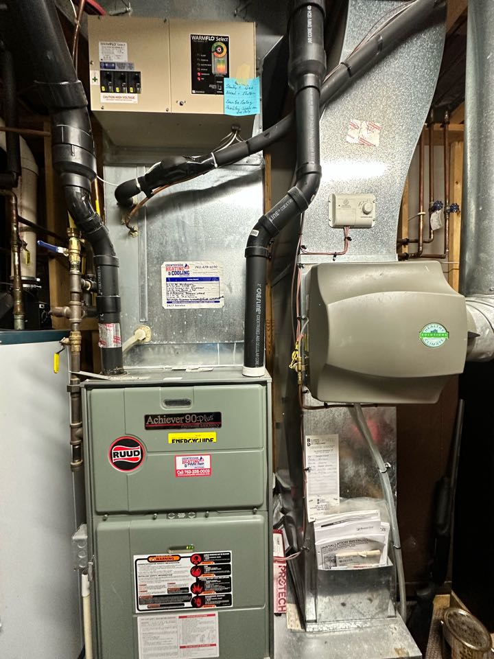 Furnace and Humidifier Maintenance In Buffalo Mn