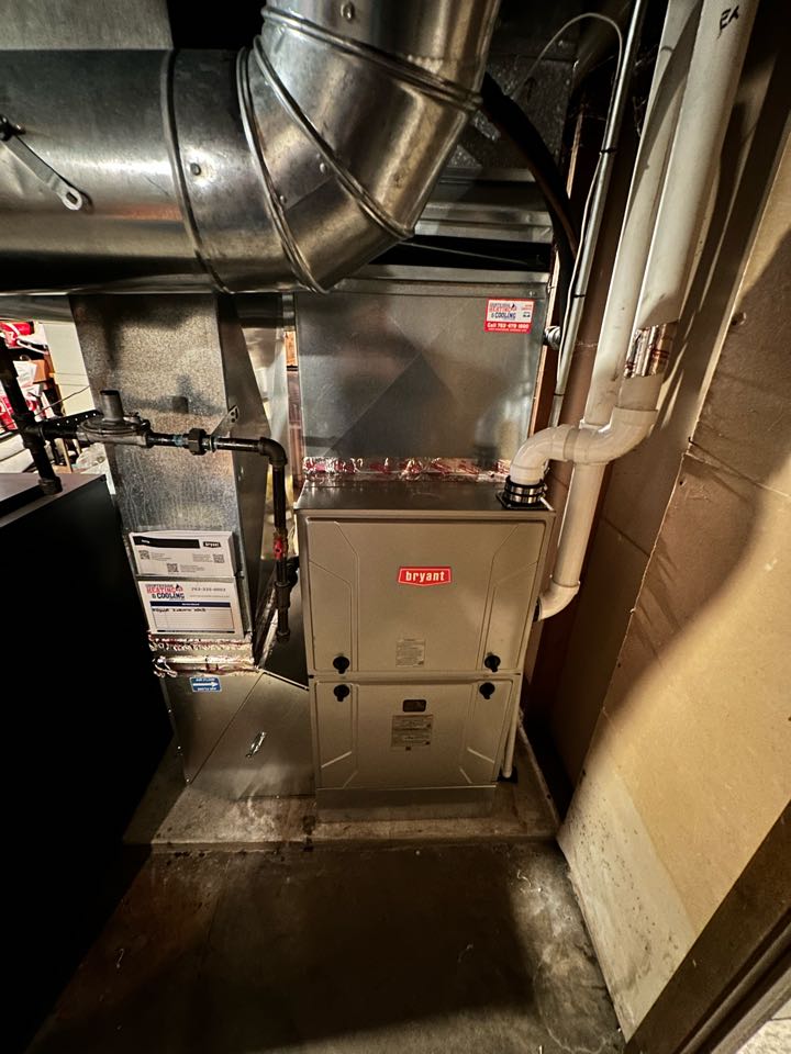 Installed furnace in Silver Lake Mn