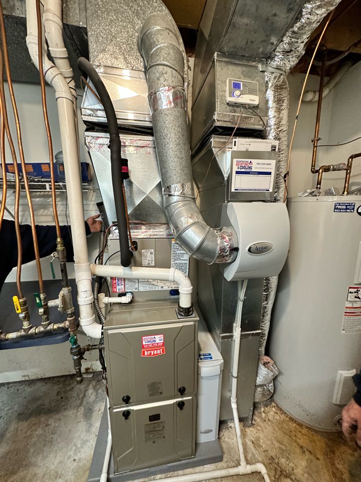 Installed furnace in Orono Mn 