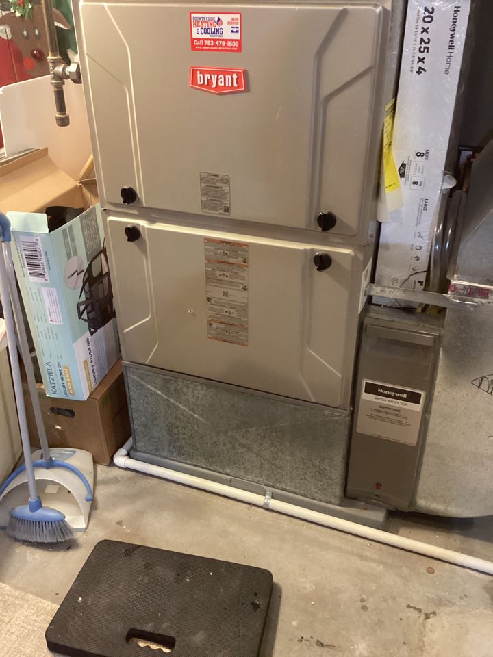 Bryant furnace maintenance in Edina