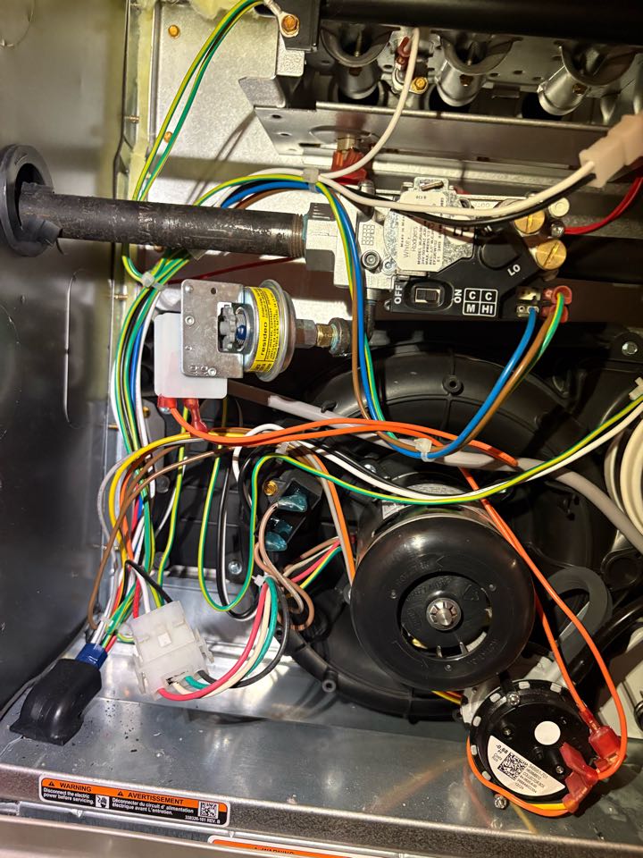 Performing fall furnace maintenance- Maple Plain Mn