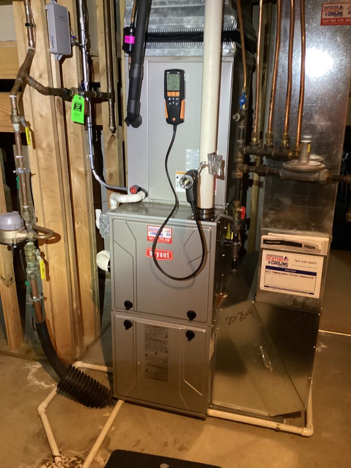 Bryant furnace maintenance in Eden Prairie