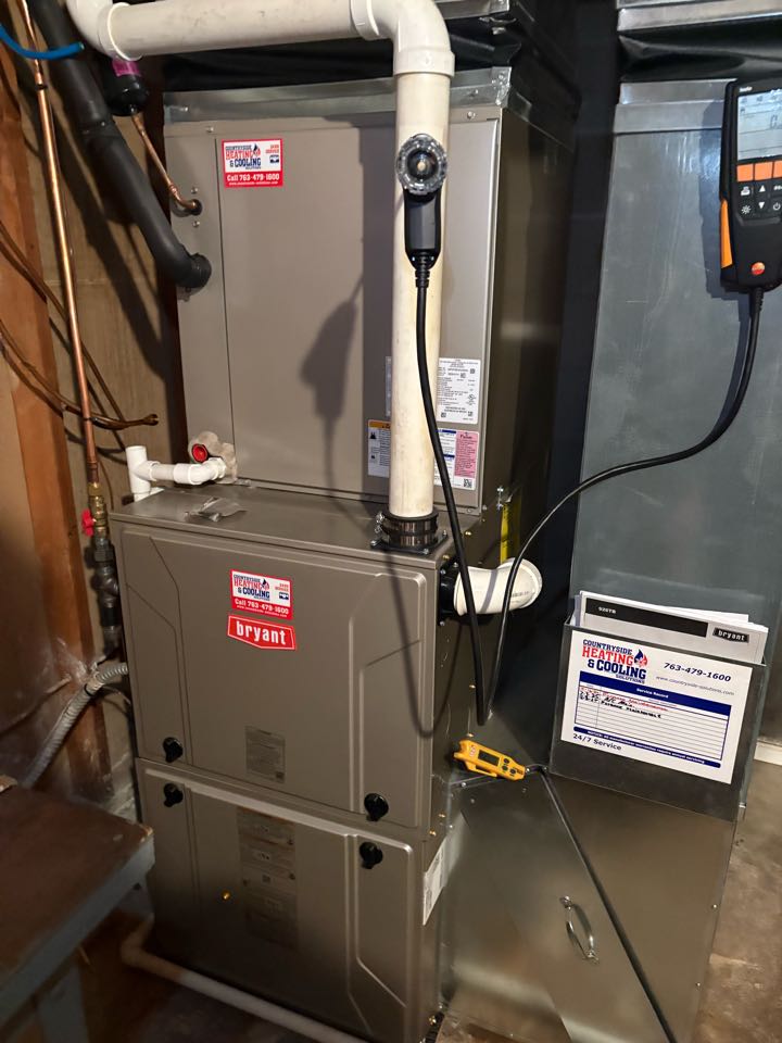 Performing fall furnace maintenance- Watertown MN