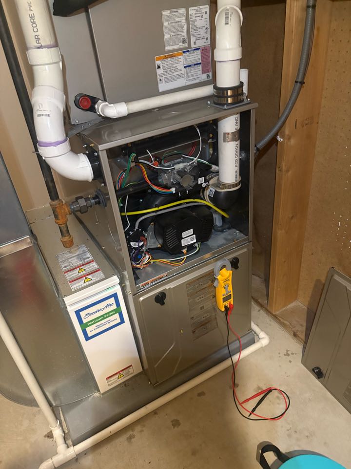 Performing fall furnace maintenance- Brooklyn park MN